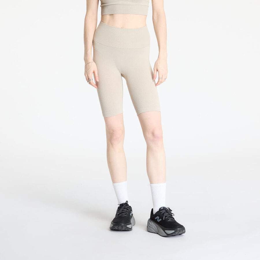 Sort Craft Collective Rib Short Tights Beige M-L-alacsony-ár