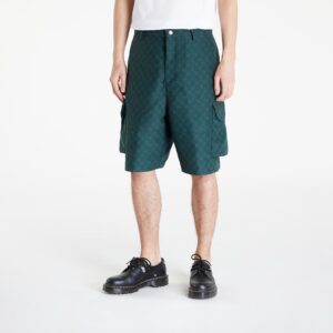 Sort Daily Paper Benji Monogram Cargo Shorts Pine Green XS-alacsony-ár