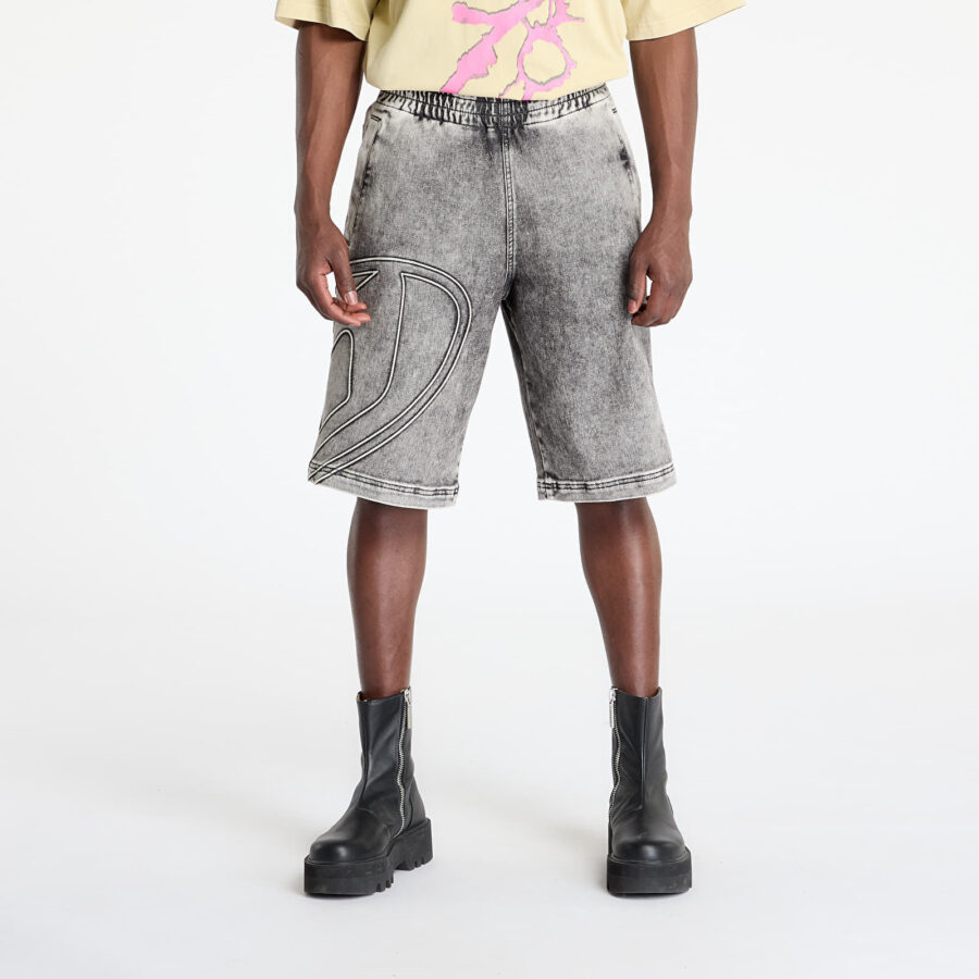 Sort Diesel D-Enny-S Track Shorts Black/ Blue S-alacsony-ár