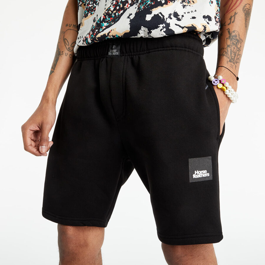 Sort Horsefeathers Finn Shorts Black L-alacsony-ár