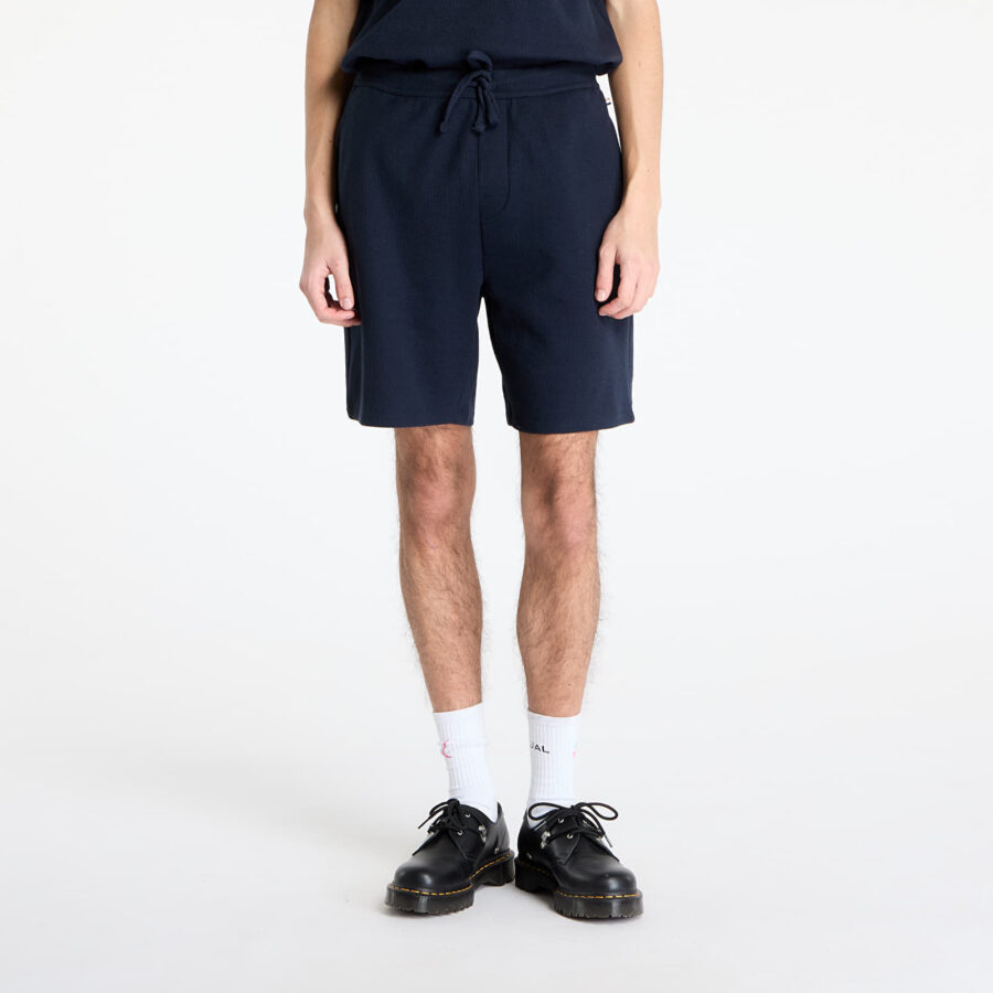 Sort Hugo Boss Men's Waffle Shorts Blue S-alacsony-ár