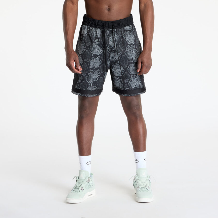 Sort Jordan Sport Men's Dri-FIT Mesh Diamond Shorts Black/ Black S-alacsony-ár