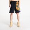 Sort Marcelo Burlon County Flame Comfy Sweatshort Black/ Red M-alacsony-ár
