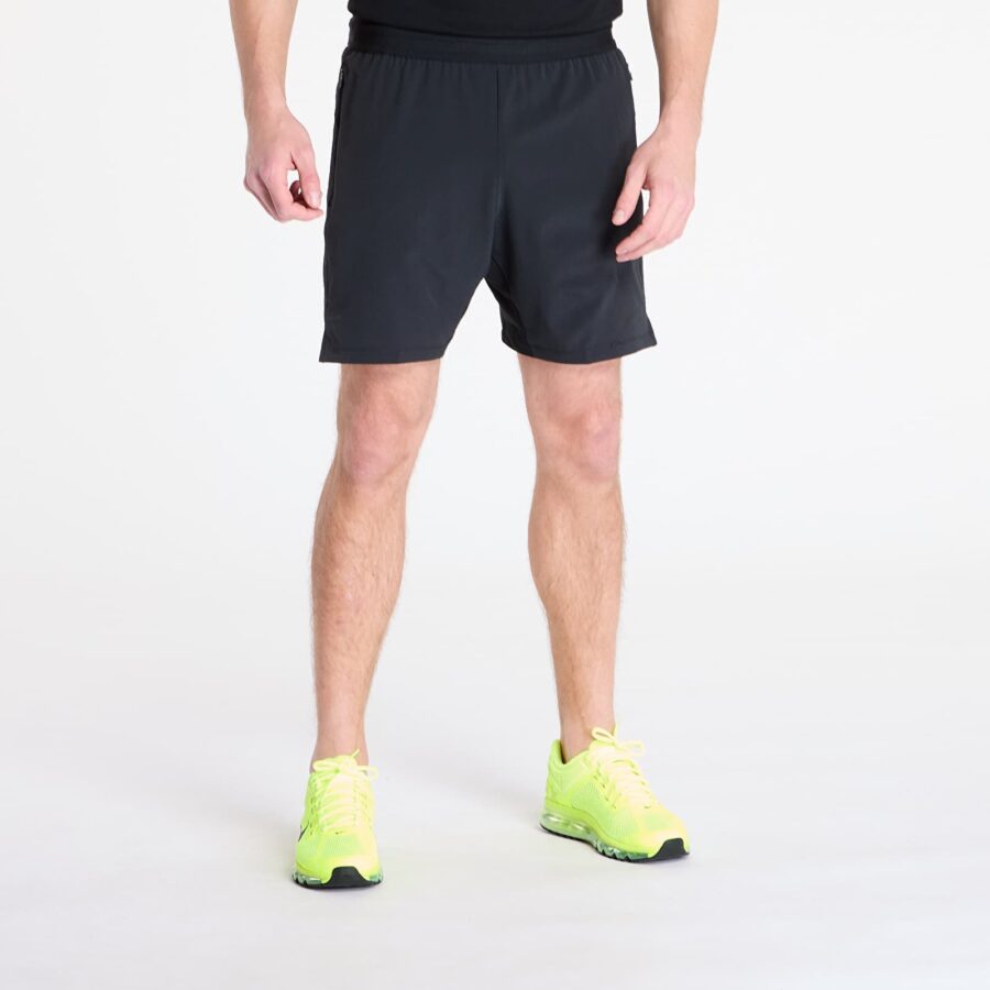 Sort Nike Flex Rep 4.0 Men's Dri-FIT 7" Unlined Fitness Shorts Black/ Black/ Black XS-alacsony-ár
