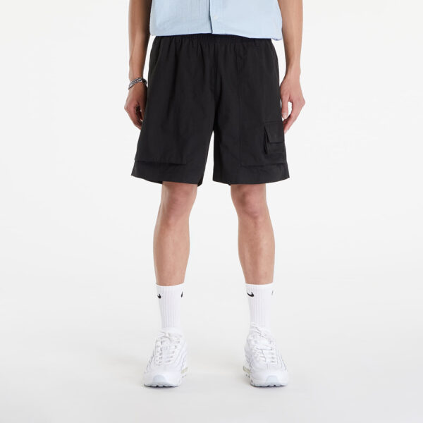 Sort Nike Life Men's Camp Shorts Black/ Black S-alacsony-ár