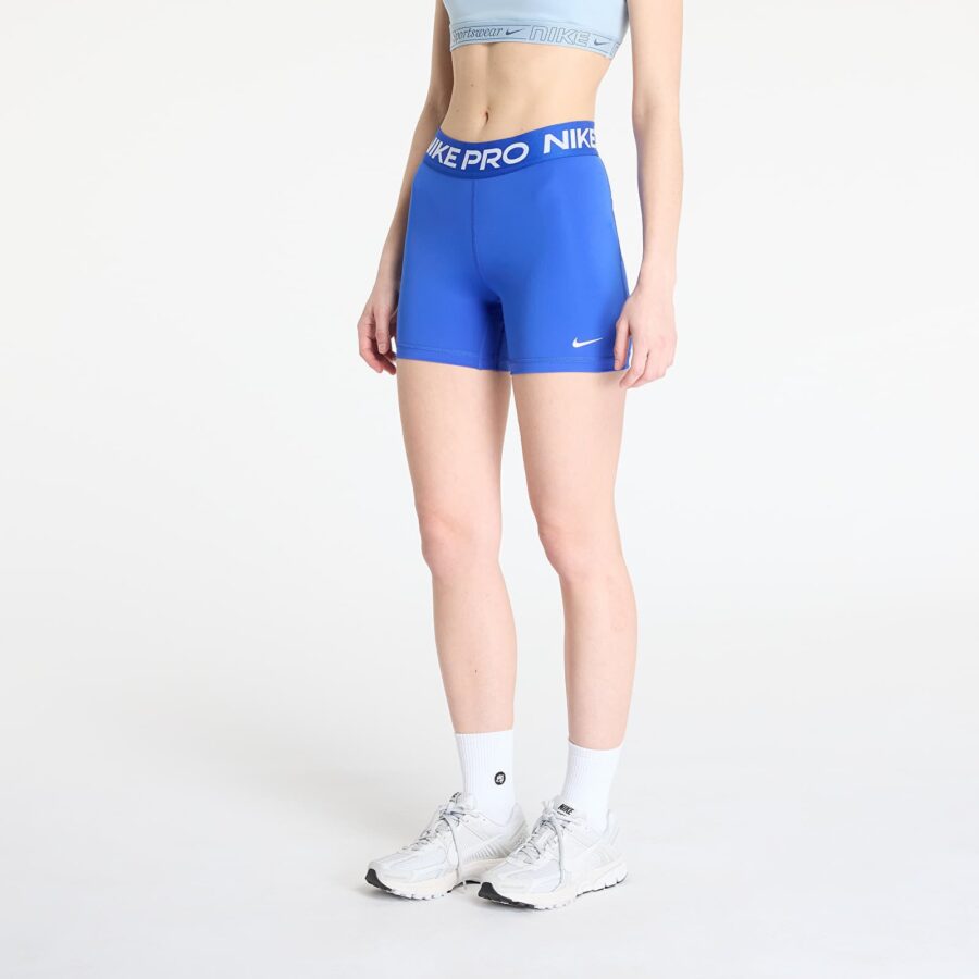 Sort Nike Pro 365 Women's 5" Shorts Hyper Royal/ White L-alacsony-ár