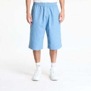 Sort PLEASURES Glitter Baggy Denim Shorts Light Indigo S-alacsony-ár