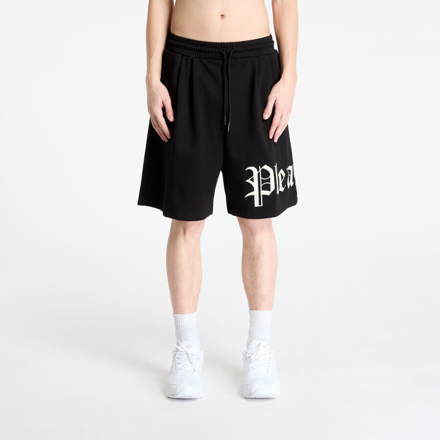Sort PLEASURES Oe Wide Shorts Black XL-alacsony-ár