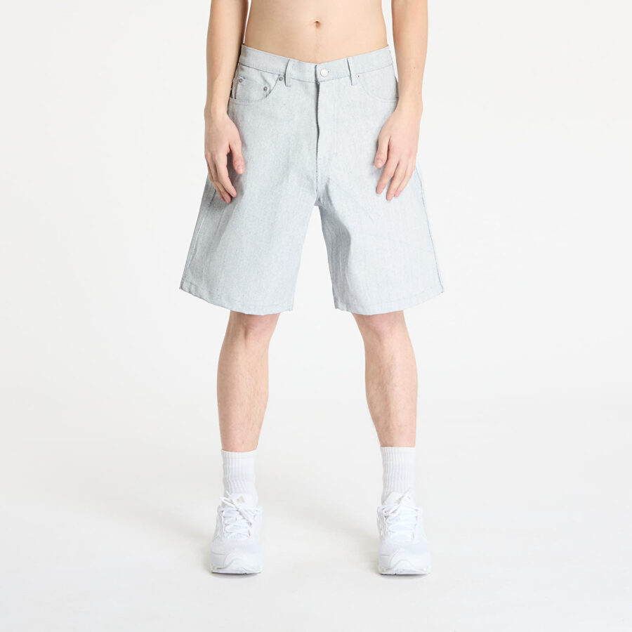 Sort PLEASURES Whiteout Baggy Jorts Off White 30-alacsony-ár