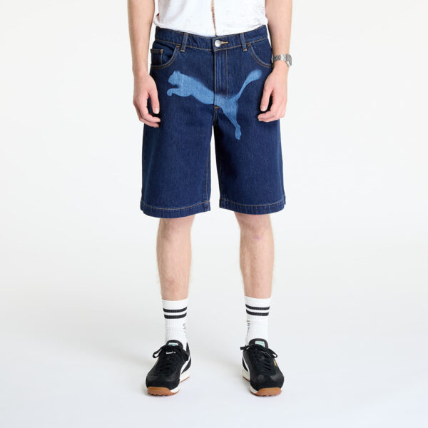 Sort Puma X A$AP Rocky Denim Short Dark Denim 34-alacsony-ár