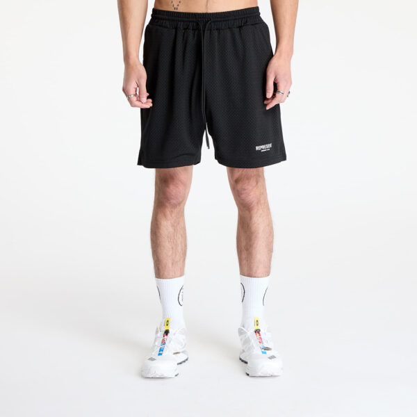 Sort REPRESENT Represent Owners Club Mesh Shorts Black XXL-alacsony-ár