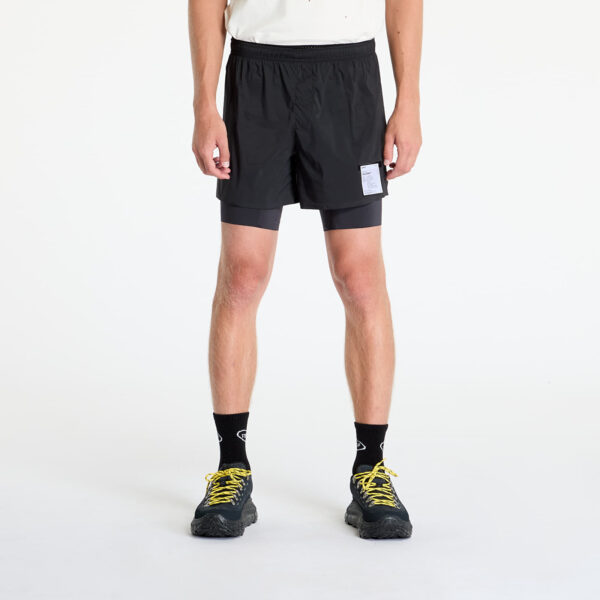 Sort Satisfy TechSilk 8 Shorts UNISEX Black S-alacsony-ár