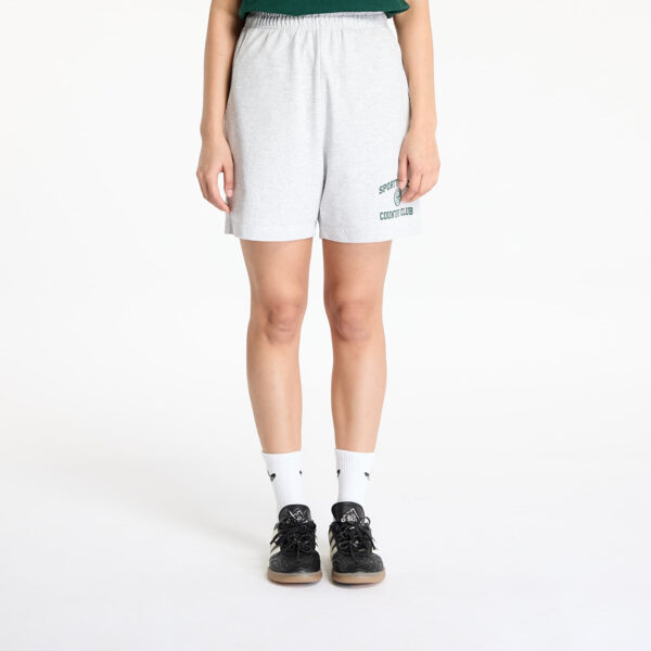 Sort Sporty & Rich Varsity Crest Gym Short Heather Gray XL-alacsony-ár