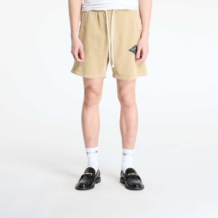 Sort Tommy Jeans Regular Varsity Grap Shorts Beige S-alacsony-ár