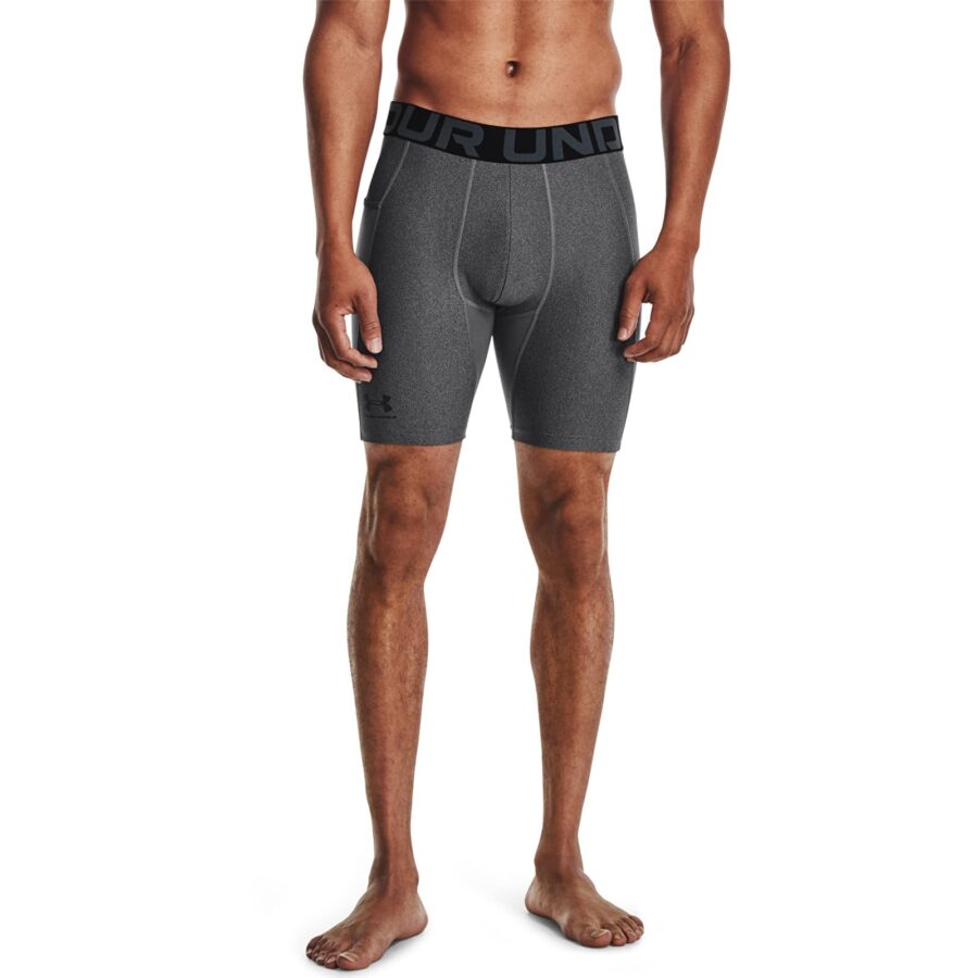 Sort Under Armour Hg Armour Shorts Carbon Heather/ Black XS-alacsony-ár