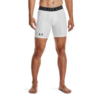 Sort Under Armour Hg Armour Shorts White/ Black S-alacsony-ár