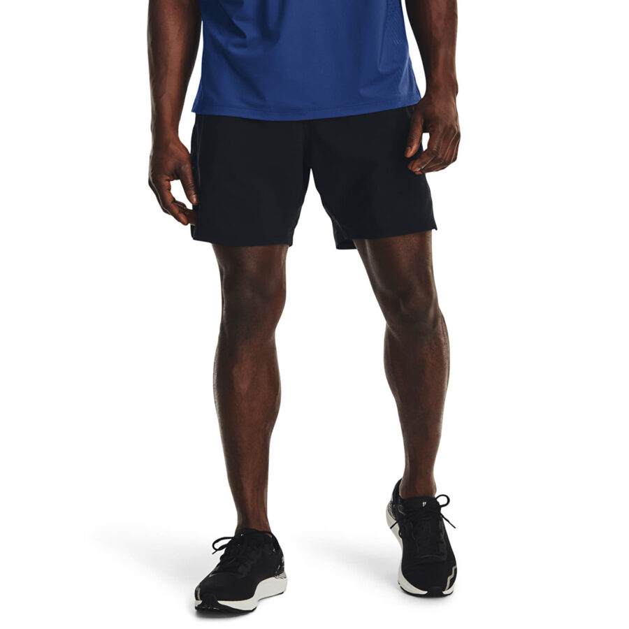 Sort Under Armour LAUNCH ELITE 2in1 7'' SHORT Black S-alacsony-ár