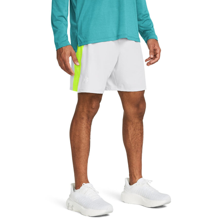 Sort Under Armour LAUNCH PRO 7'' SHORTS Gray XXL-alacsony-ár