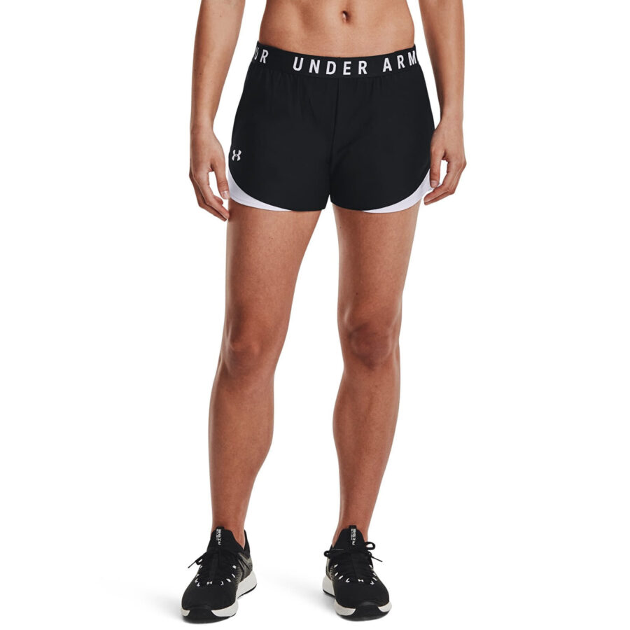 Sort Under Armour Play Up Shorts 3.0 Black XS-alacsony-ár