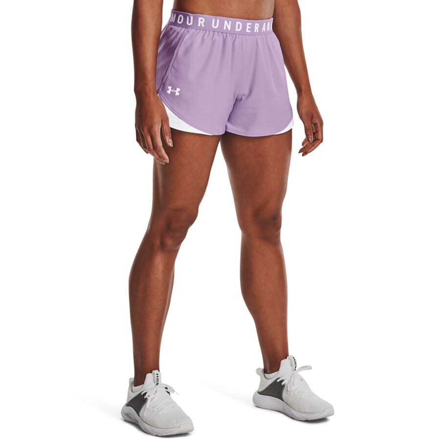 Sort Under Armour Play Up Shorts 3.0 Purple M-alacsony-ár