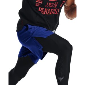 Sort Under Armour Project Rock Snap Shorts Blue S-alacsony-ár