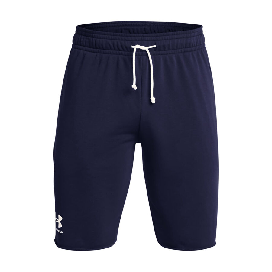Sort Under Armour RIVAL TERRY SHORT Blue S-alacsony-ár