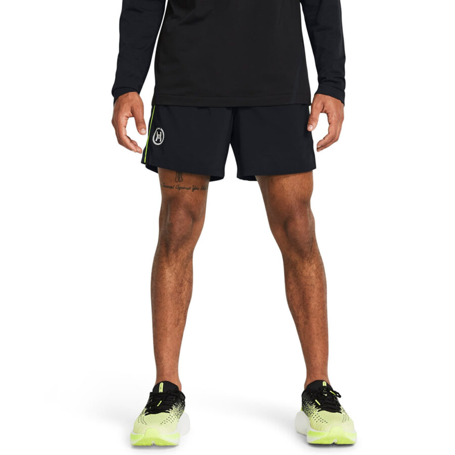 Sort Under Armour RUN ANYWHERE 5'' SHORTS Black S-alacsony-ár