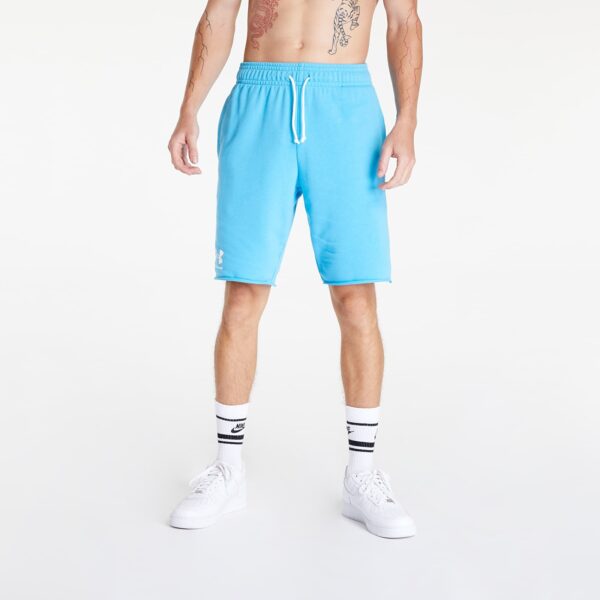 Sort Under Armour Rival Terry Short Blue M-alacsony-ár