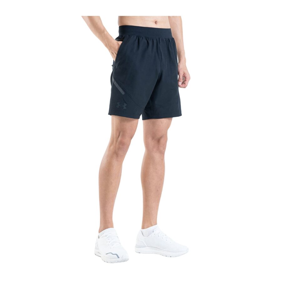 Sort Under Armour Unstoppable Shorts Black/ White S-alacsony-ár