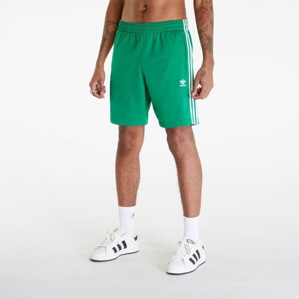 Sort adidas Adicolor Firebird Shorts Green/ White S-alacsony-ár
