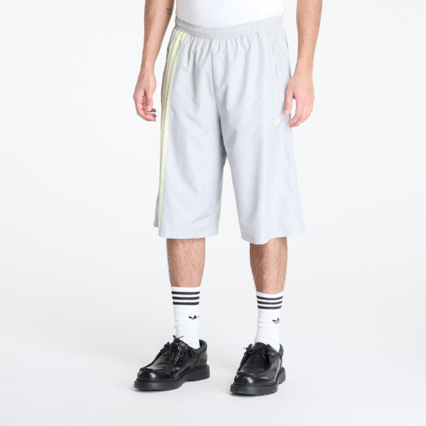 Sort adidas Fashion Front Stripes Firebird Shorts Grey/ Grey Two S-alacsony-ár