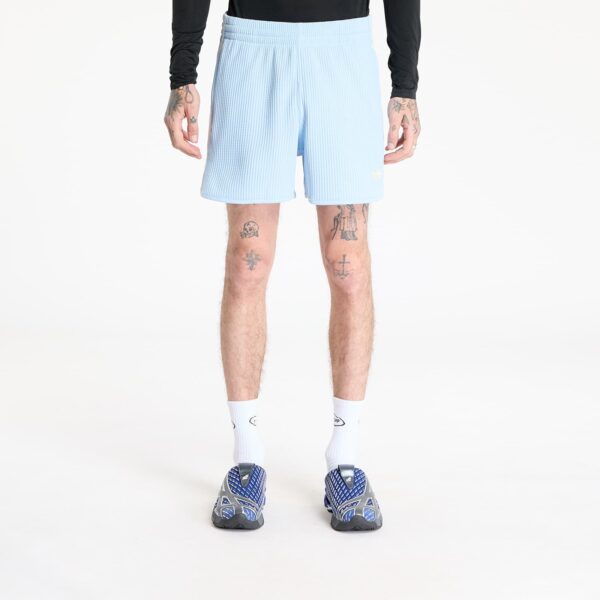 Sort adidas Waffle Knit Sprinter Shorts Blue/ Clear Sky/ White S-alacsony-ár