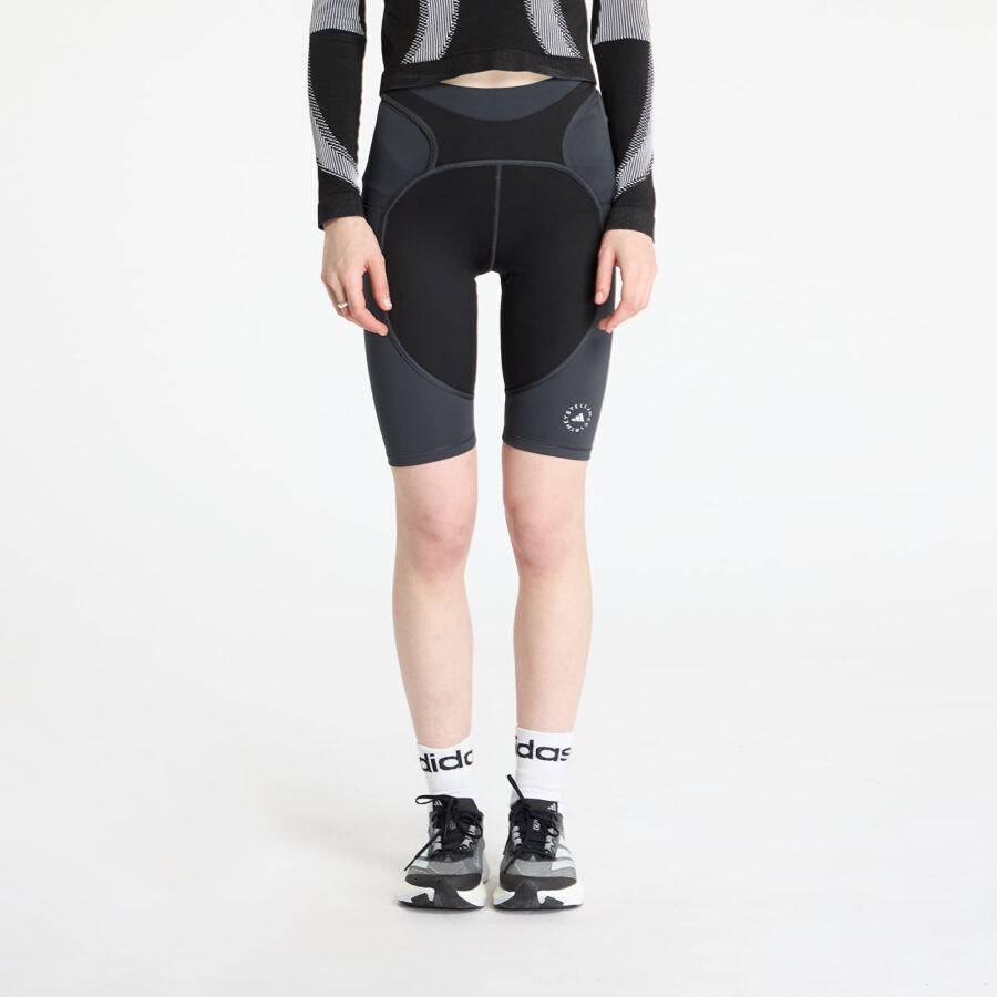 Sort adidas by Stella Mccartney Two-Tone Bike Leggings Black/ Black/ Carbon XS-alacsony-ár