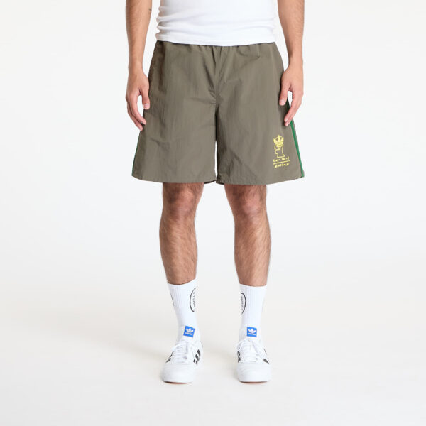 Sort adidas x Brain Dead Shorts Brown/ Branch S-alacsony-ár