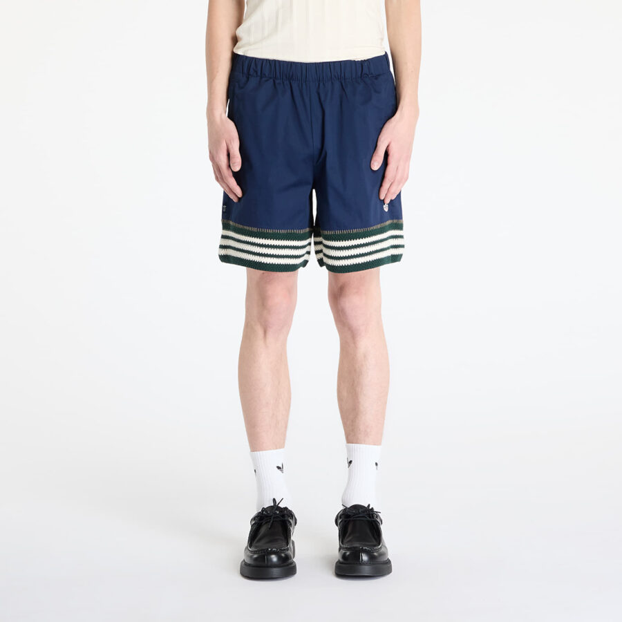 Sort adidas x Clot Woven Shorts Blue/ Night Indigo S-alacsony-ár