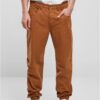 Southpole Script Caramel Twill Trousers