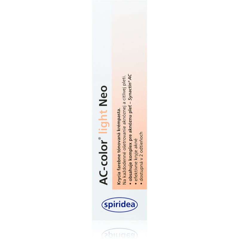 Spiridea AC-color Light Neo tonizáló krém problémás és pattanásos bőrre 30 g-Ár