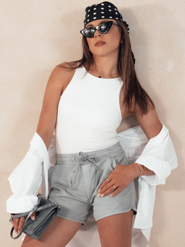 Spodenki damskie CITYCHIC szare Dstreet