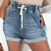 Spodenki damskie jeansowe EASY BREEZE niebieskie Dstreet