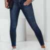 Spodnie damskie BELTZEN skinny z paskiem jeansowe Dstreet