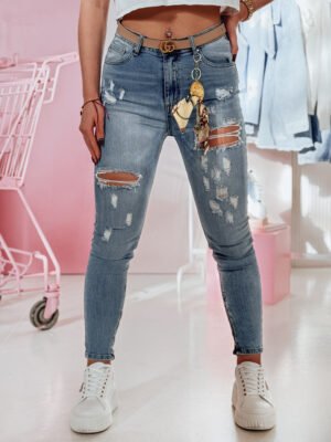 Spodnie damskie jeansowe skinny JEANZI Dstreet