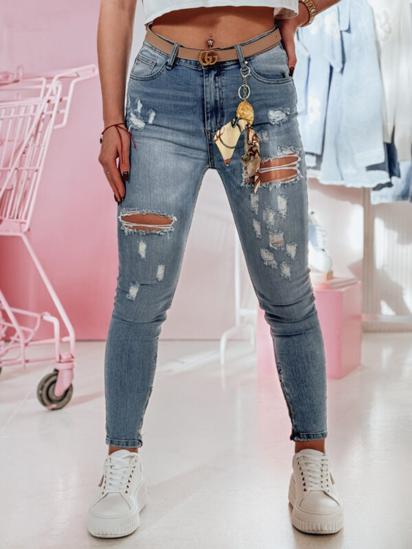 Spodnie damskie jeansowe skinny JEANZI Dstreet