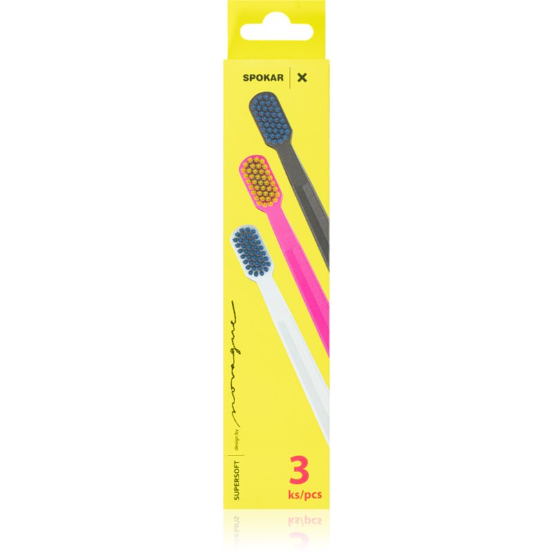 Spokar X 3429 Supersoft fogkefe super soft 3 db-Ár