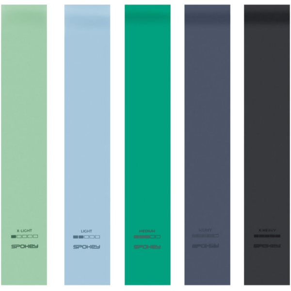 Spokey Artio Set erősítő gumiszalag készlet Green Spokey Artio Set erősítő gumiszalag készlet Green