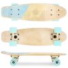 Spokey WOO-FISH Wooden pennyboard 56 x 15 cm