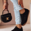 Sportowe sneakersy damskie RUNLUX czarne Dstreet