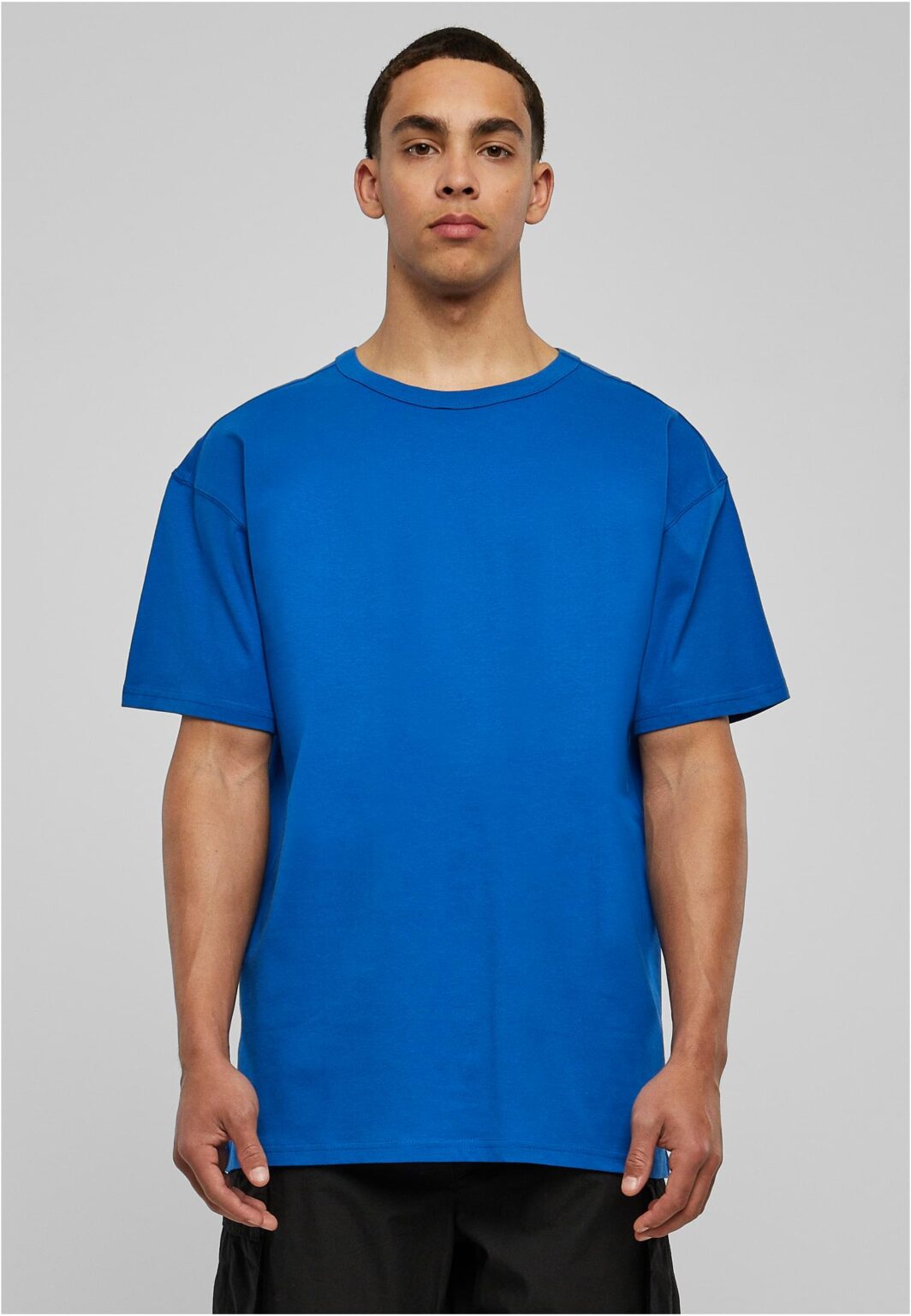Sports oversized T-shirt in blue
