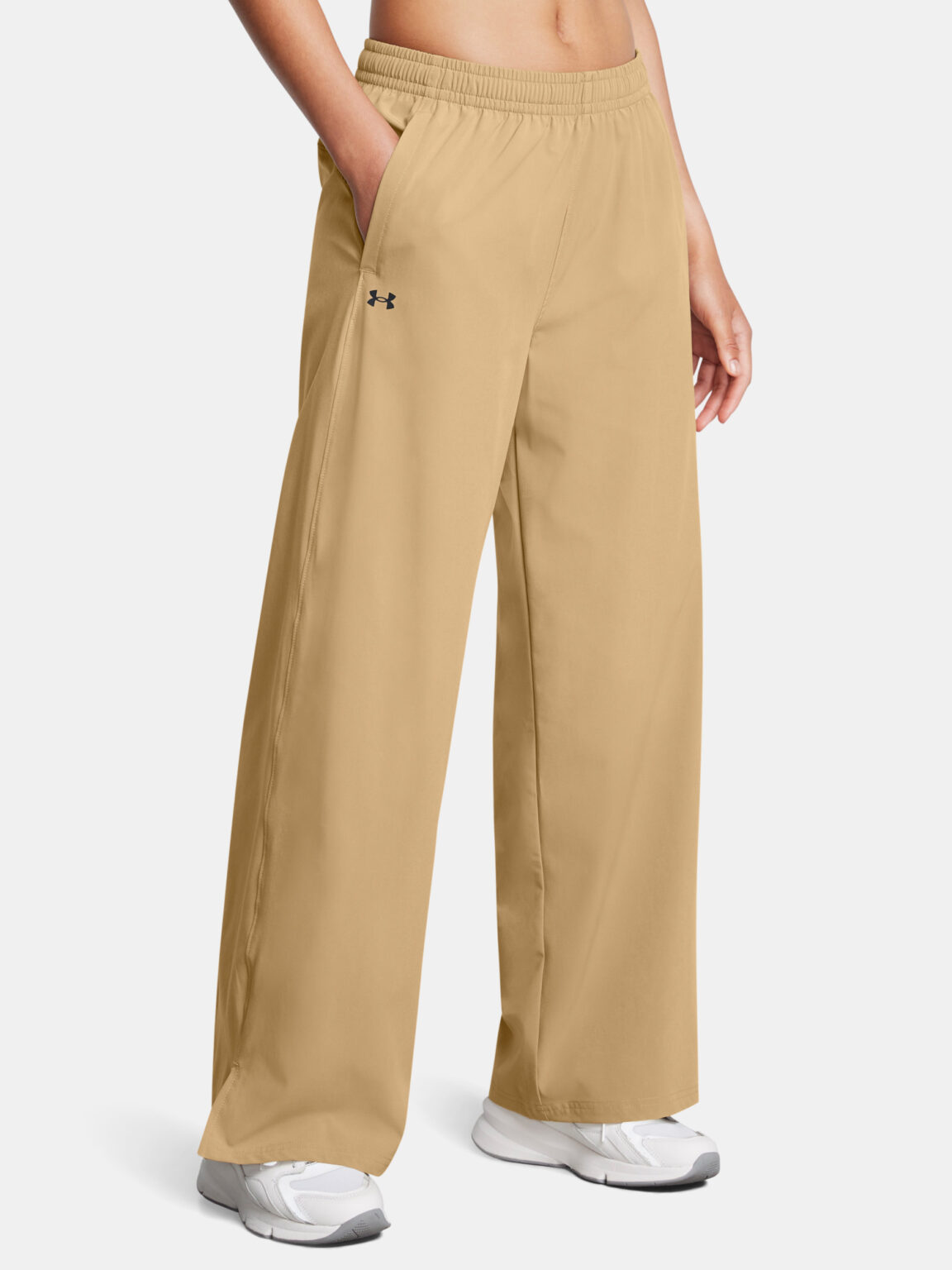 Sports pants Under Armour UA Rival Wide Leg Pant-BRN - Women's