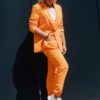 Sports pants orange LeMonada cxp0783. R31