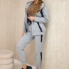 Sports set with grey stripes